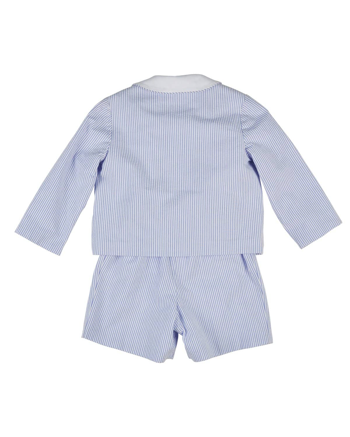 Stripe Seersucker Eton Suit